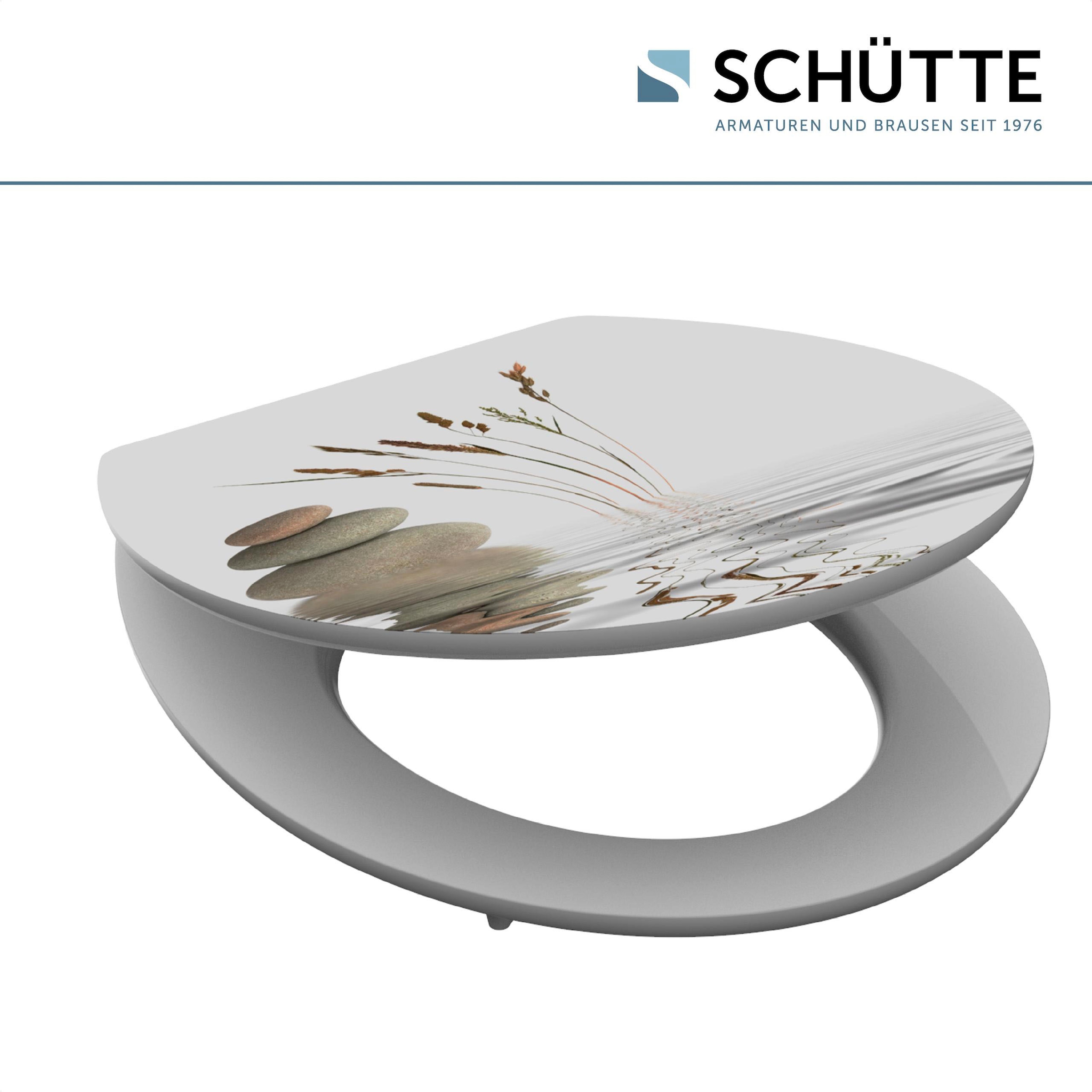 Schütte WC-Sitz »BALANCE« High Gloss mit MDF Holzkern, mit Absenkautomatik