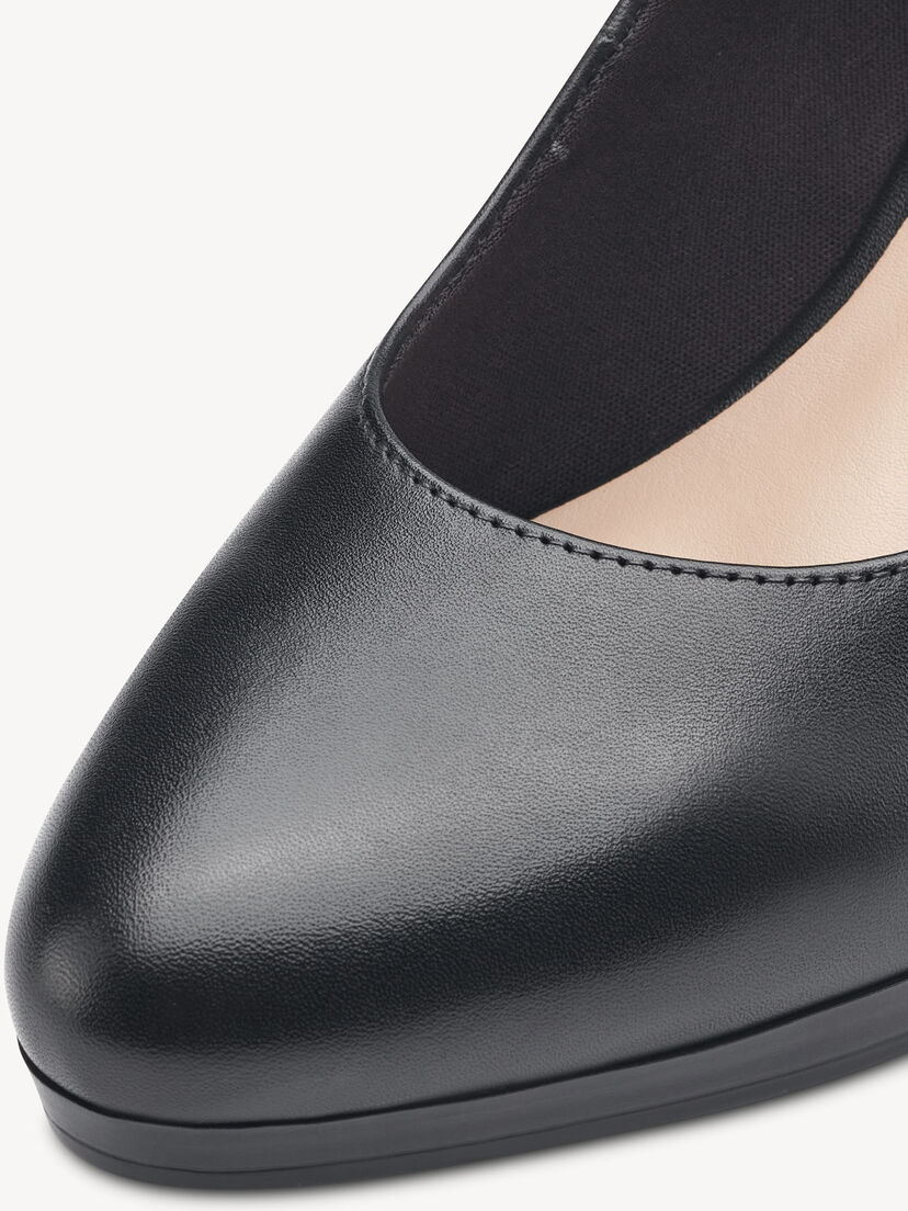 Leren Pumps - zwart