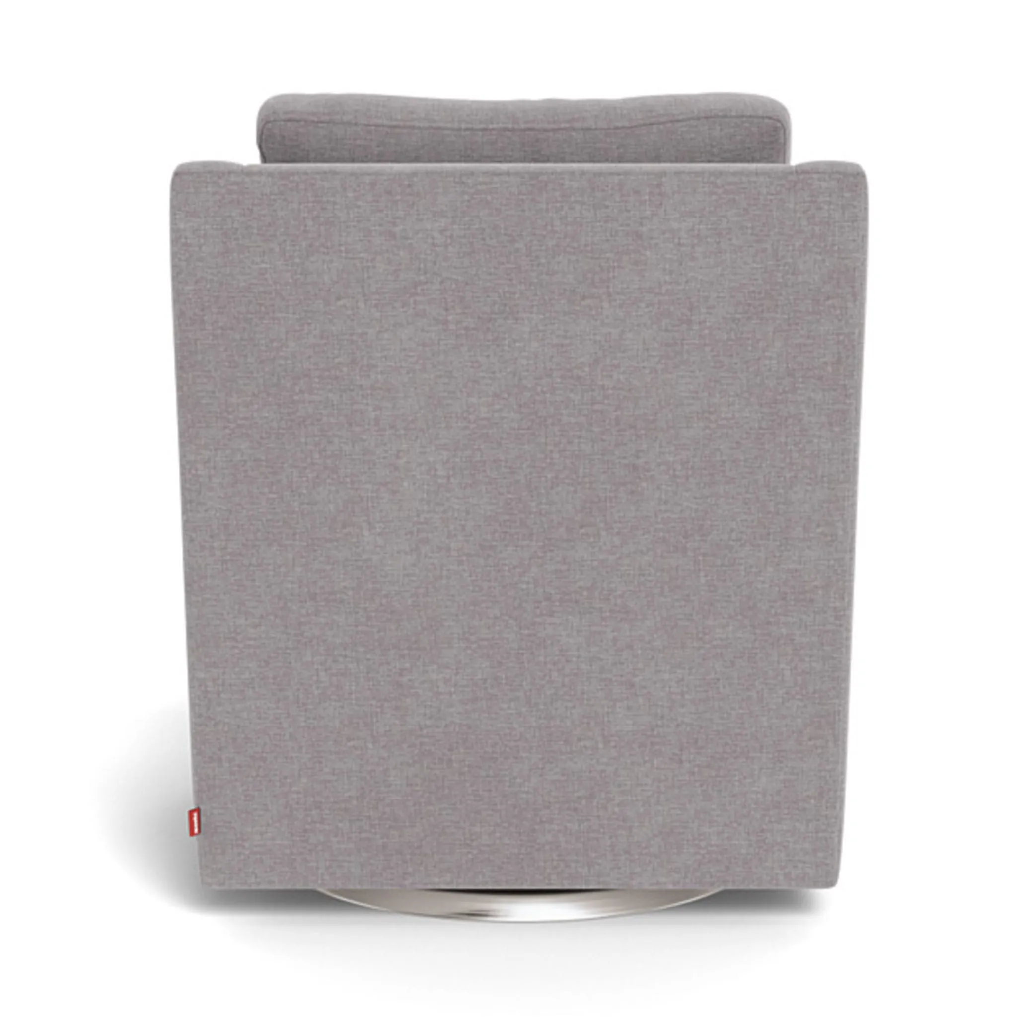 Monte Fauteuil Berçant et Pivotant Vera - Pebble Gris  Argent