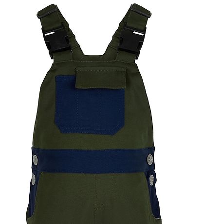 Minymo ArbejdsSmækbukser -  Grøn/Navy