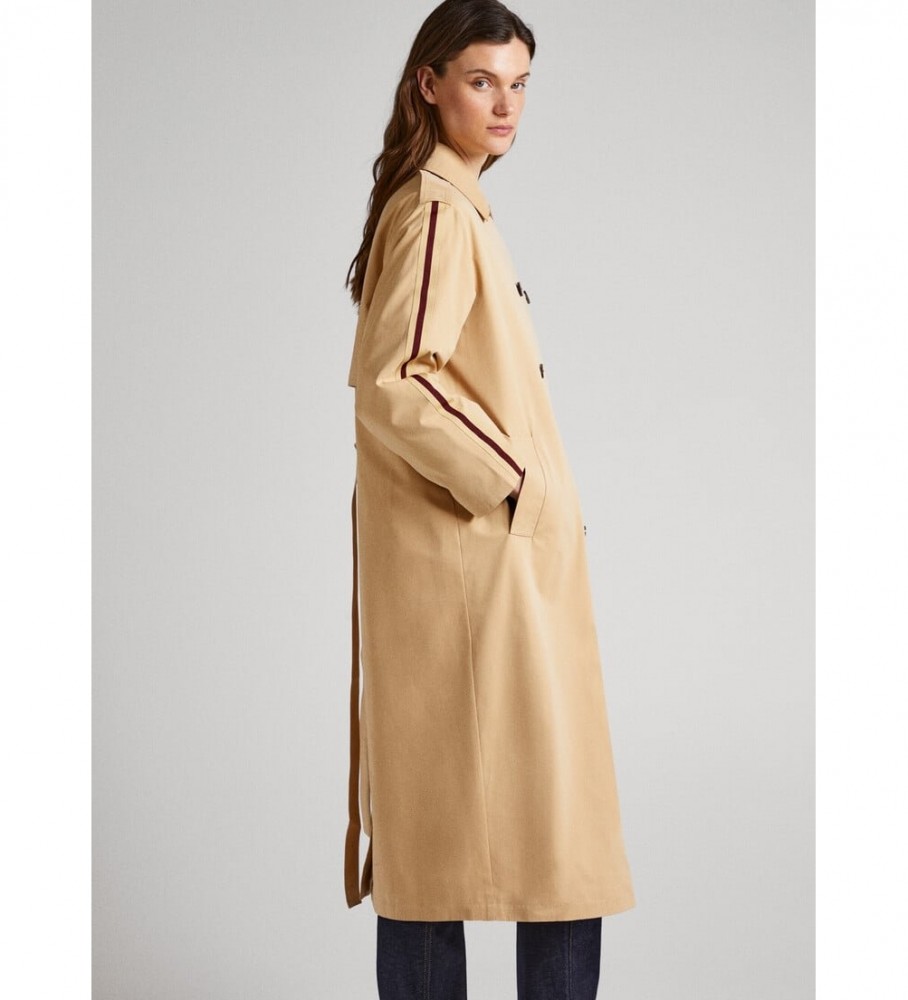 Trench coat Marla bege da Pepe Jeans