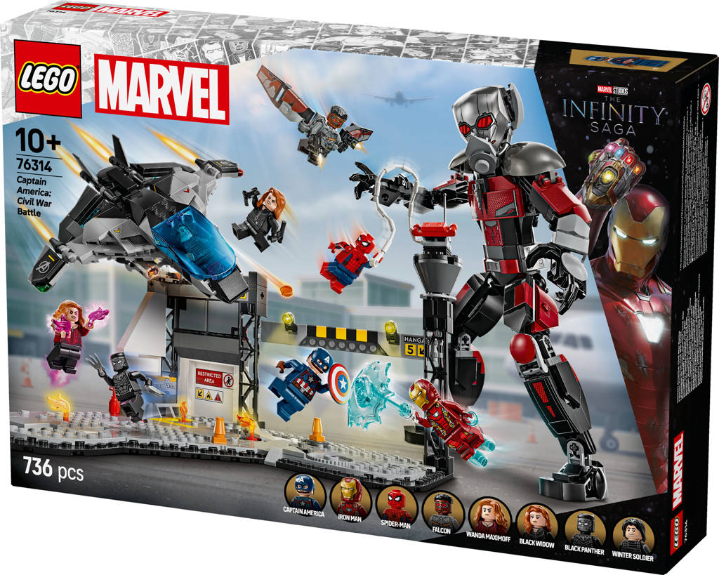 Marvel Captain America: Civil War actiescène 76314