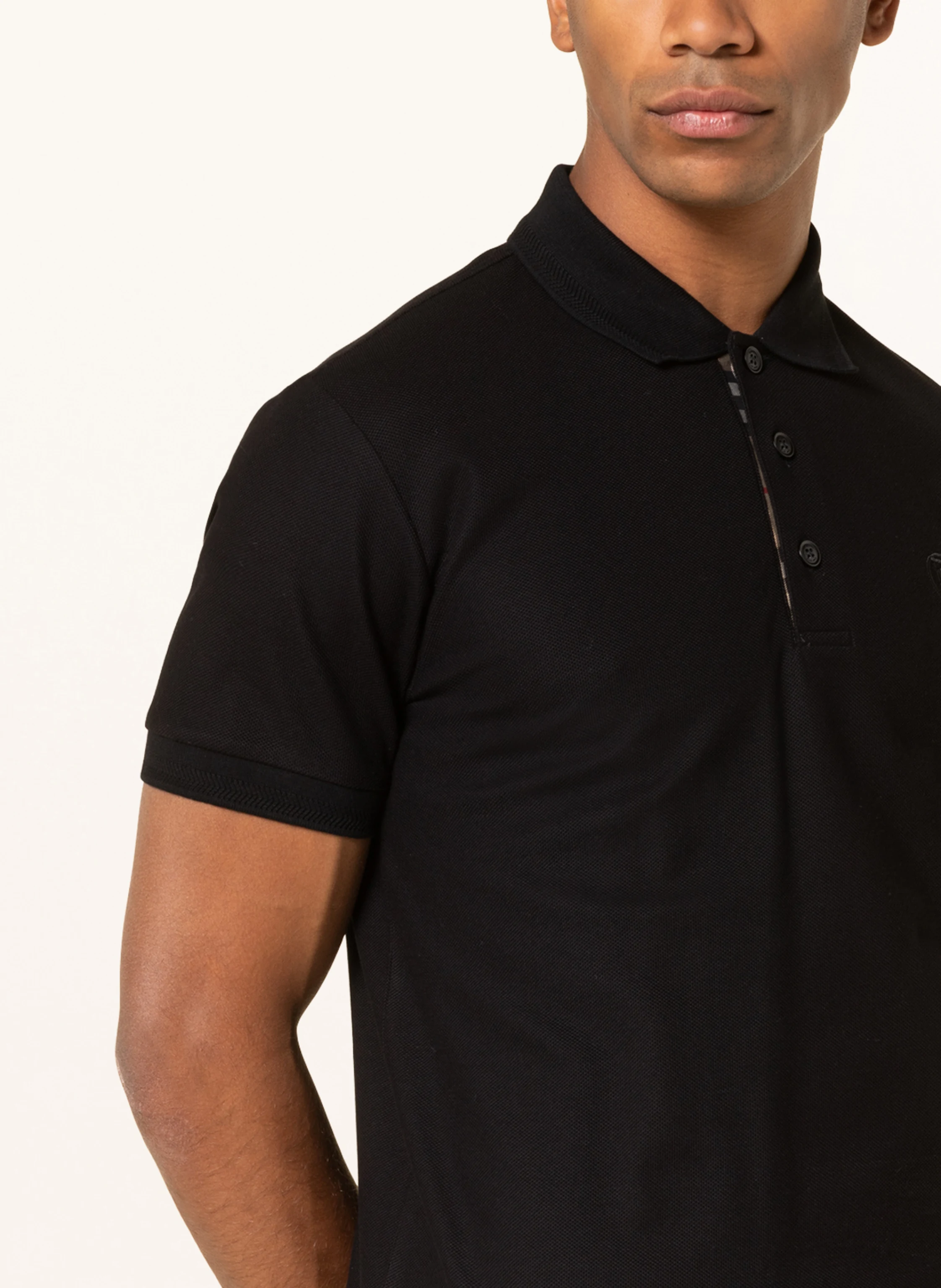 BURBERRY Piqué-Poloshirt EDDIE