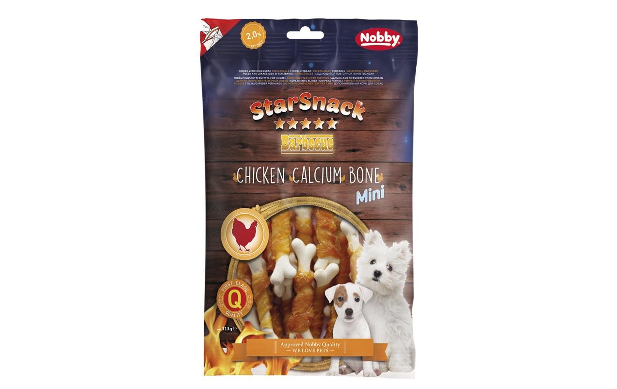 Leckerli StarSnack Barbecue Mini Chicken Calcium, Bone, 113gHundesnack für Zwischendurch