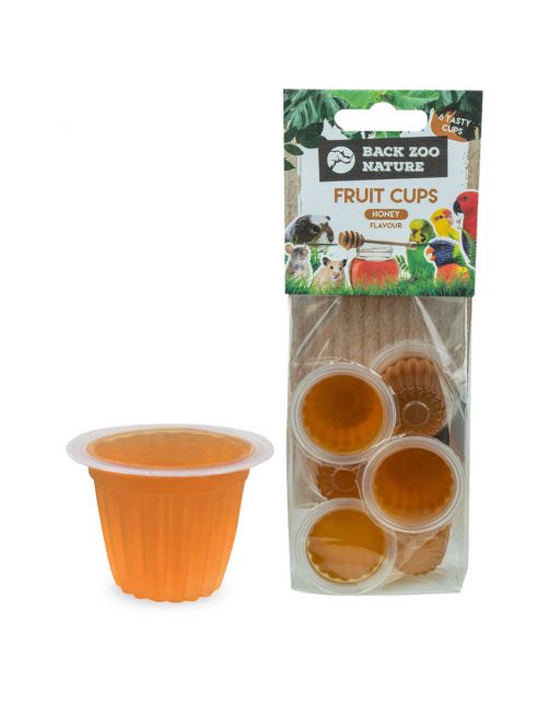 Back Zoo Nature Fruit Cups - Vogelsnack - Honing 6 stuks