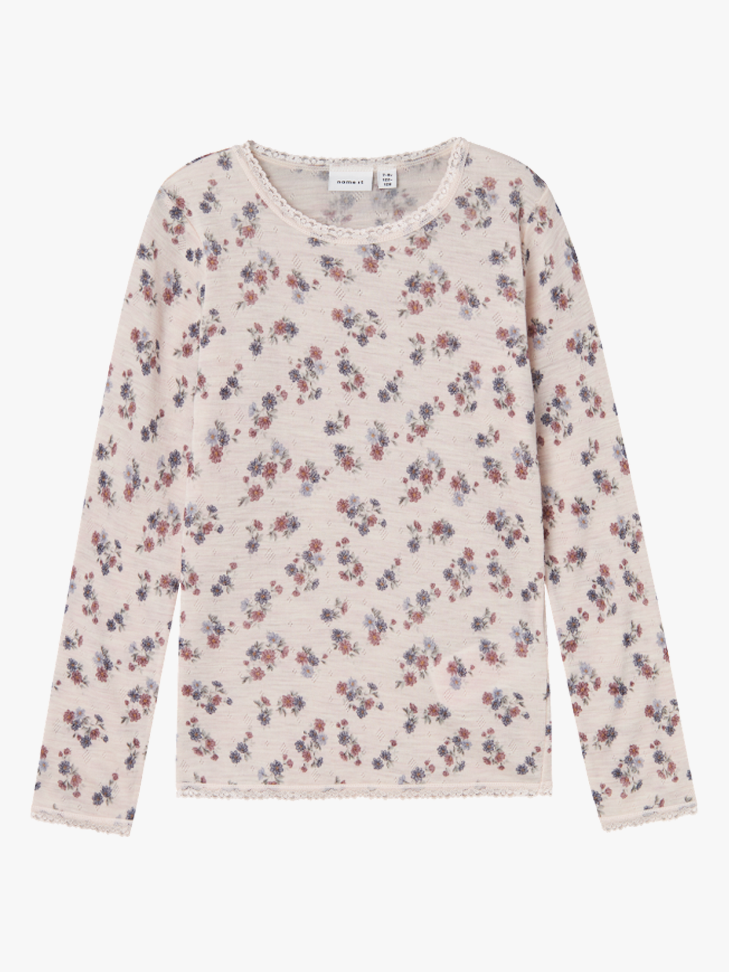 Wang Wool Needle Long Sleeve Top