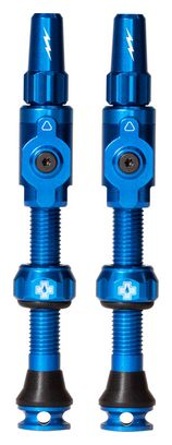 Valves Tubeless Muc-Off Big Bore Lite Bleu