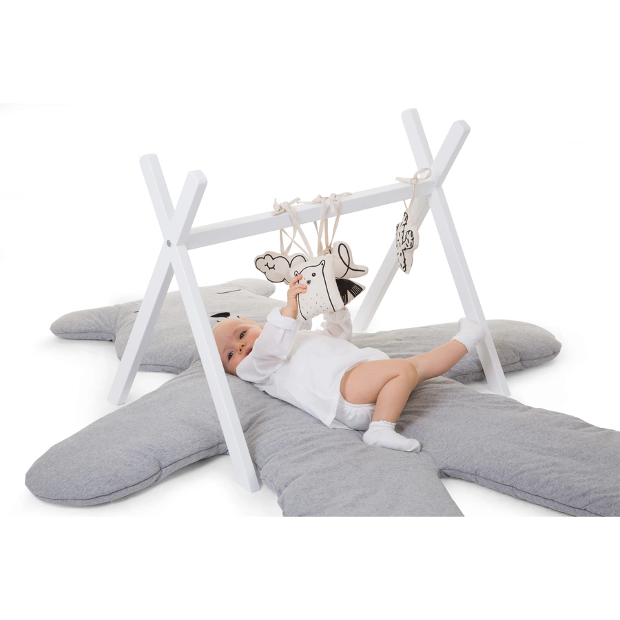 CHILDHOME Tipi Play Gym weiß
