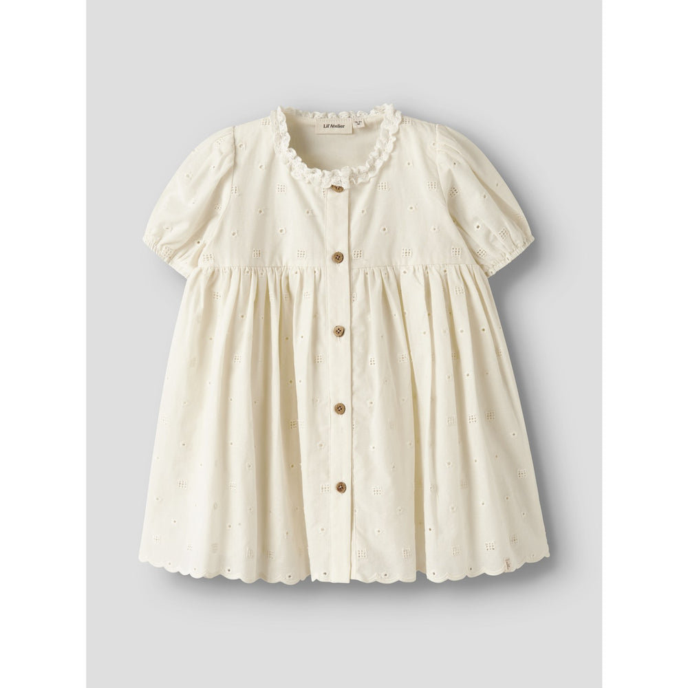 Køb Lil'Atelier Coconut Milk Nmfflores Ss Kjole Lil
