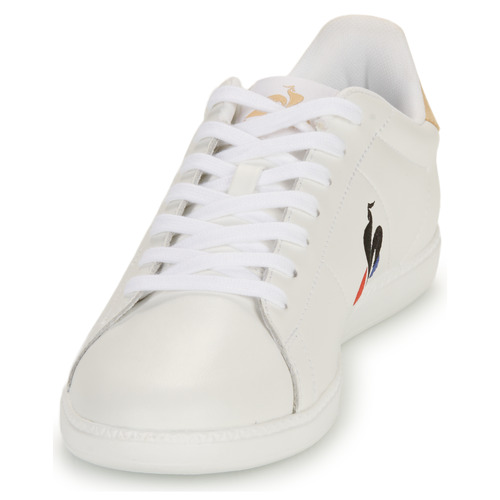 Le Coq Sportif - COURTSET_2 - Blanc / Marron