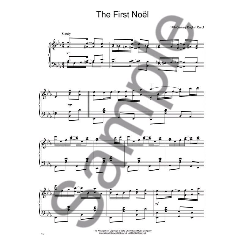 MusicSales - Christmas Carols for Ragtime Piano