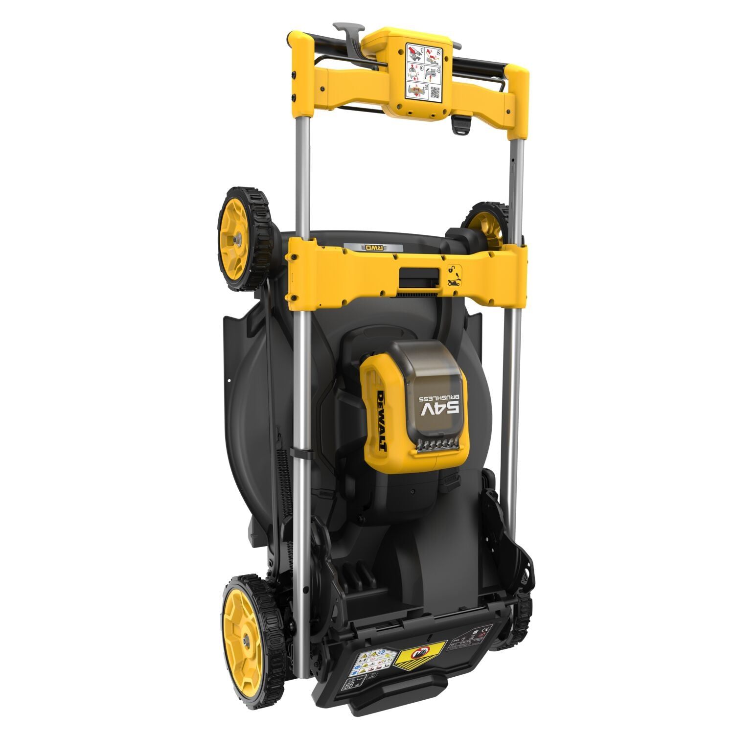 DeWALT DCMWSP550N Accu Grasmaaier 53cm met Wielaandrijving 54V XR FlexVolt Basic Body