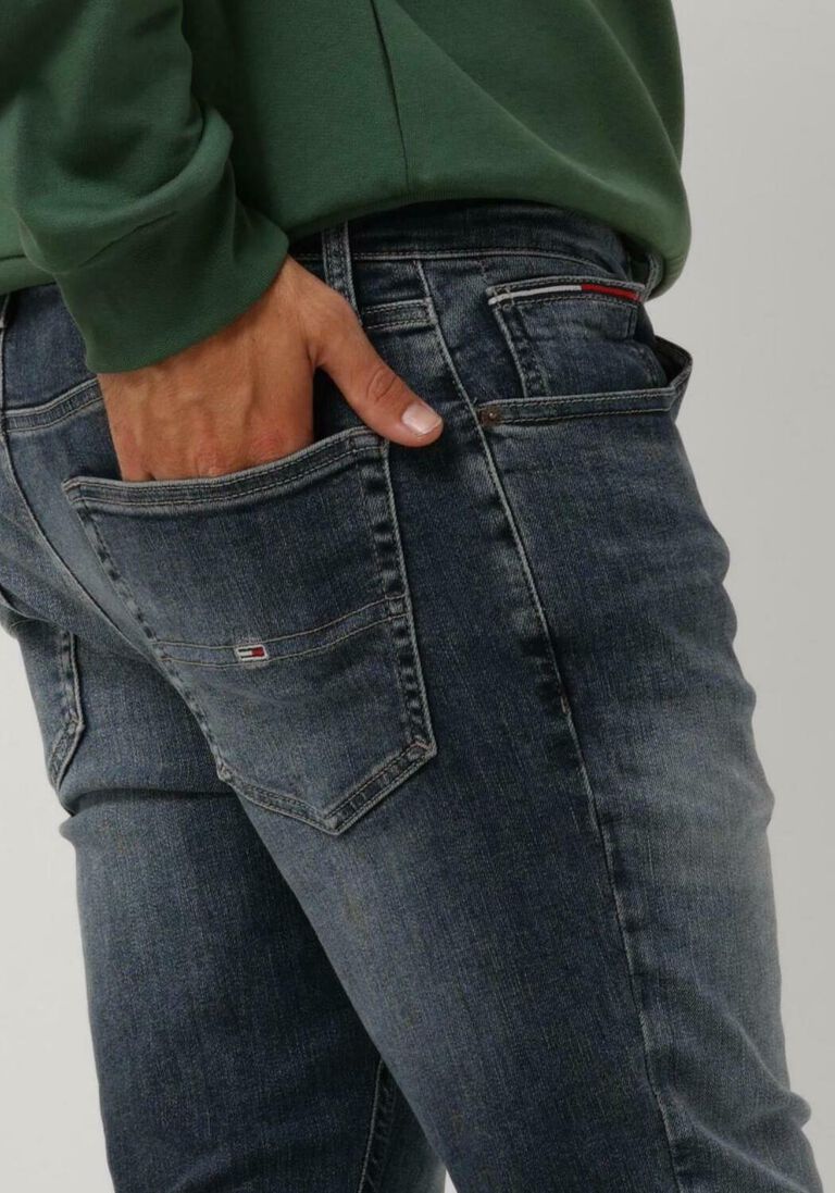 TOMMY JEANS blauwe tommy jeans slim fit jeans austin slim tprd dg1261