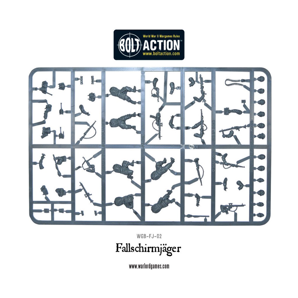 Bolt Action Fallschirmjager (plastic box)