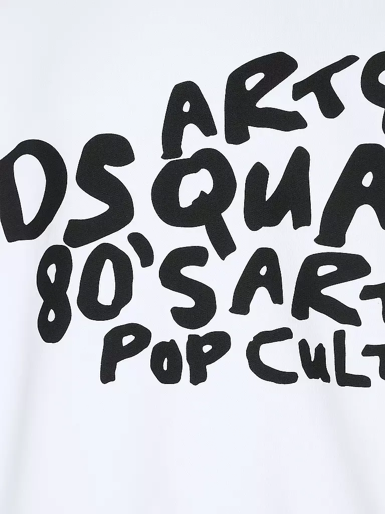 DSQUARED2 Kapuzensweater - Hoodie weiss