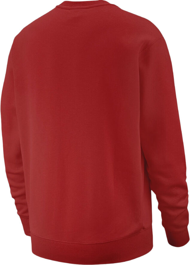 Nike club crewneck Red