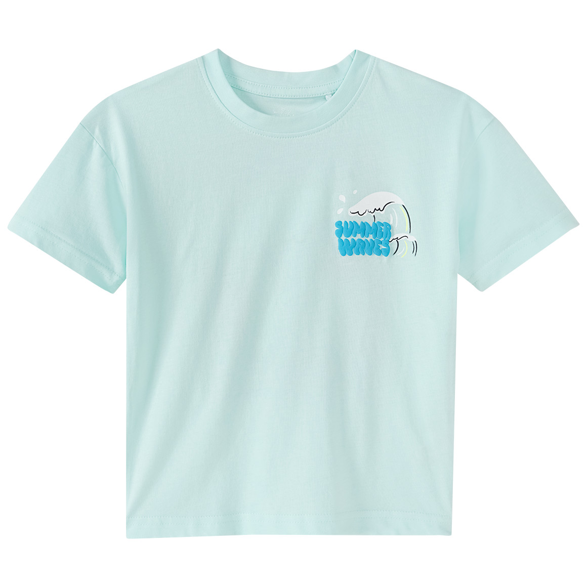 Topolino Jungen T-Shirt mit Rücken-Print hellgrün