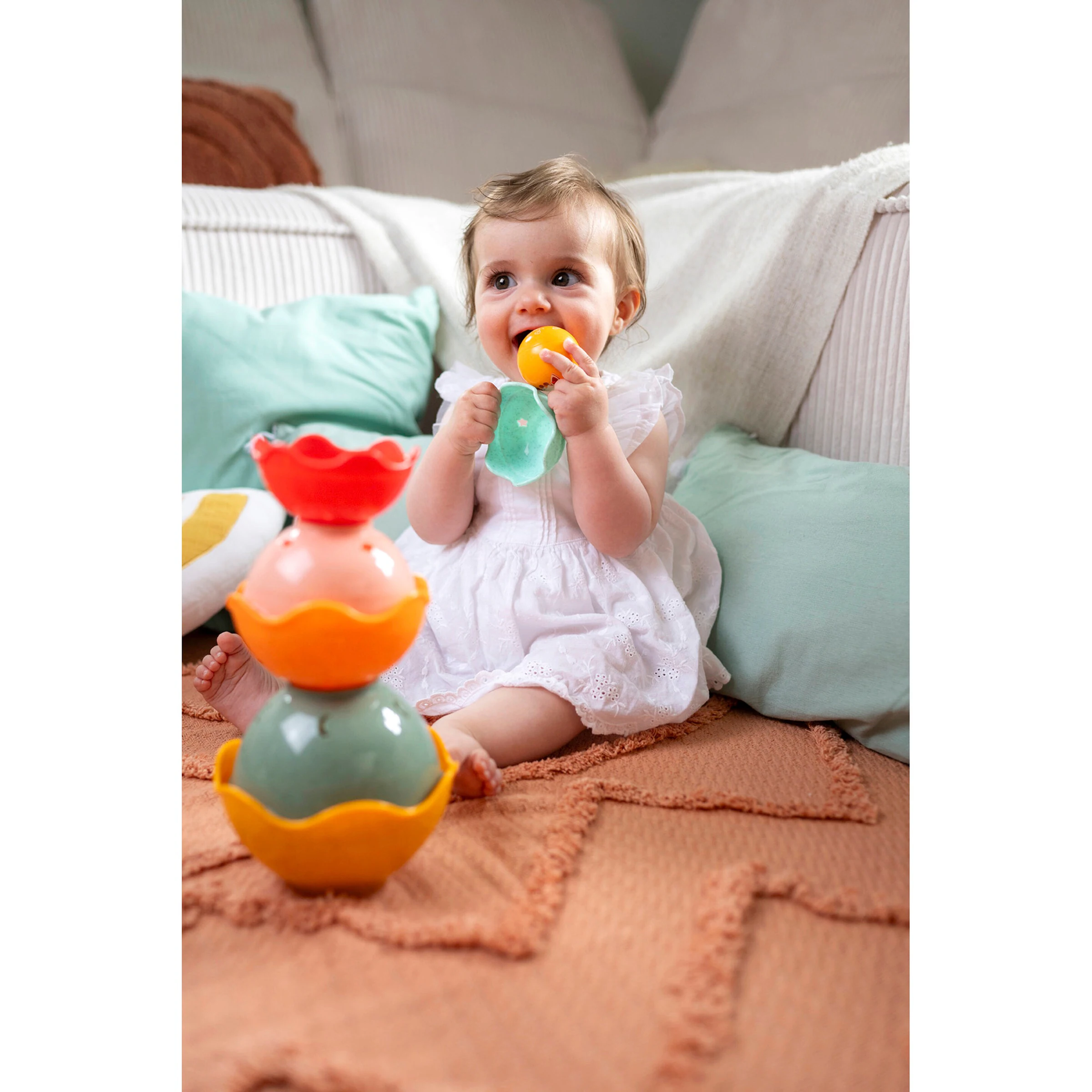 Sophie la girafe Stapelspielzeug Schalen