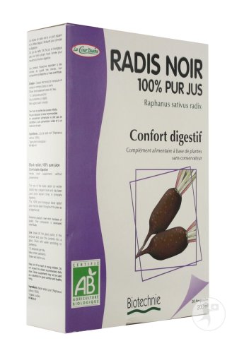 Omega Pharma Radis Noir Bio Ampoules 20x10ml