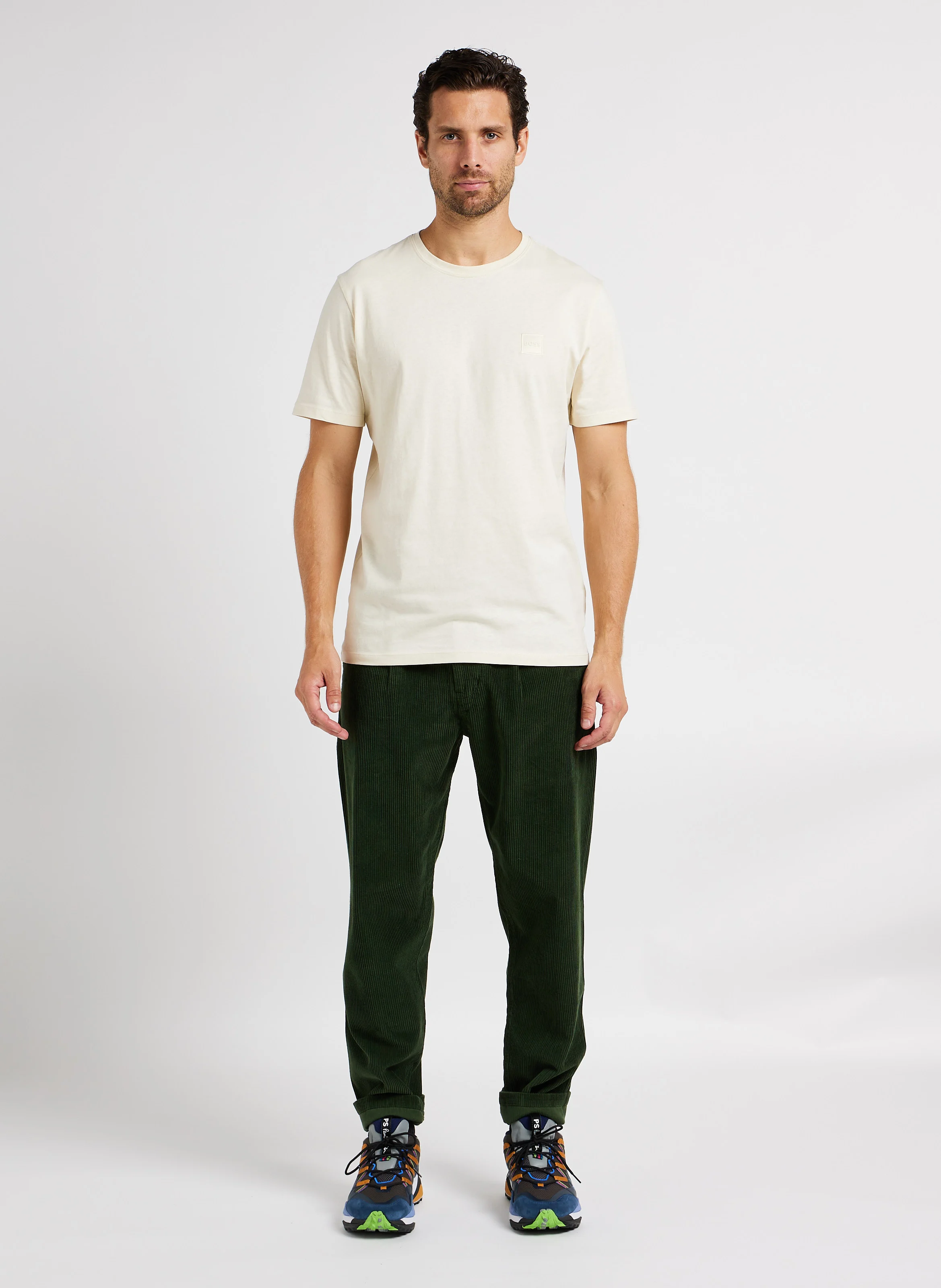 WOTAN - Pantalon droit en coton biologique | Vert