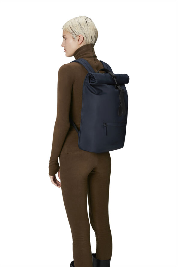 Rains Rolltop Rucksack W3 Navy