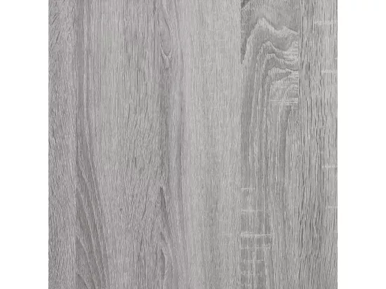 Bureau sonoma gris 100x55x75 cm bois d'ingénierie