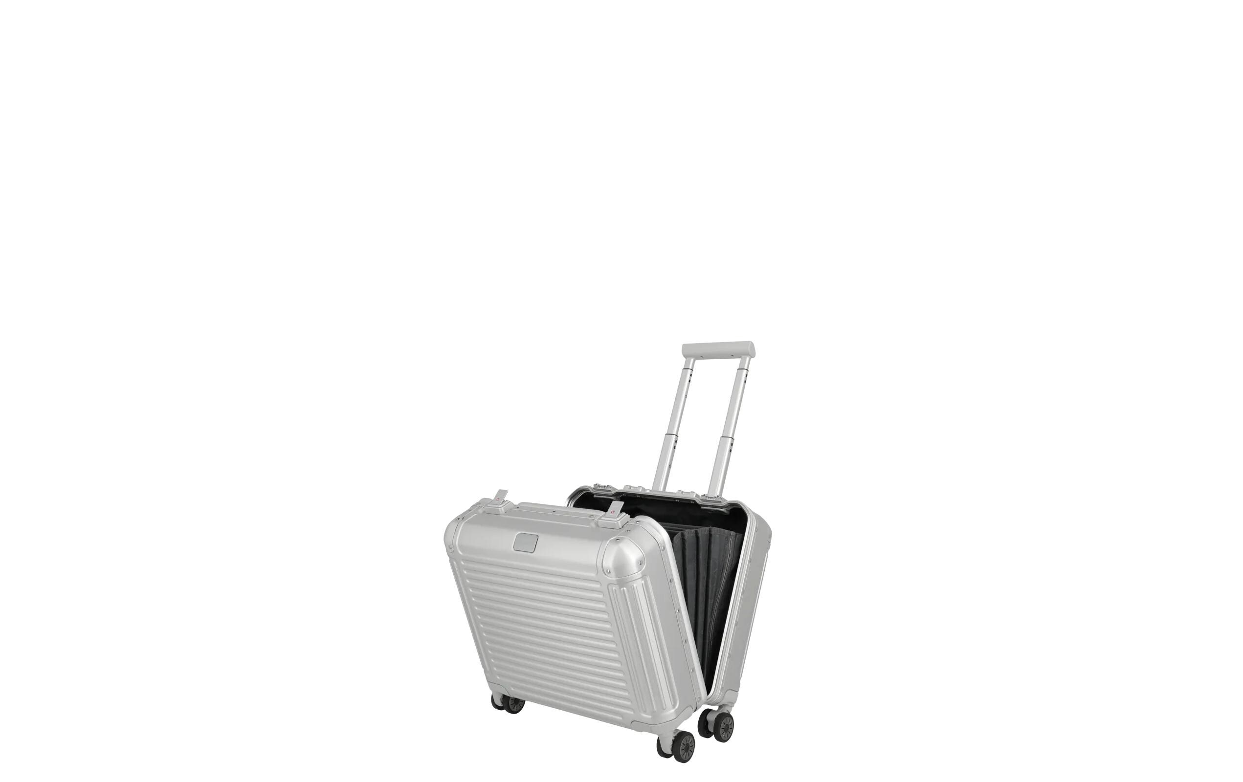 Next Businesswheeler 4-Rollen Silber<br>Reisekoffer