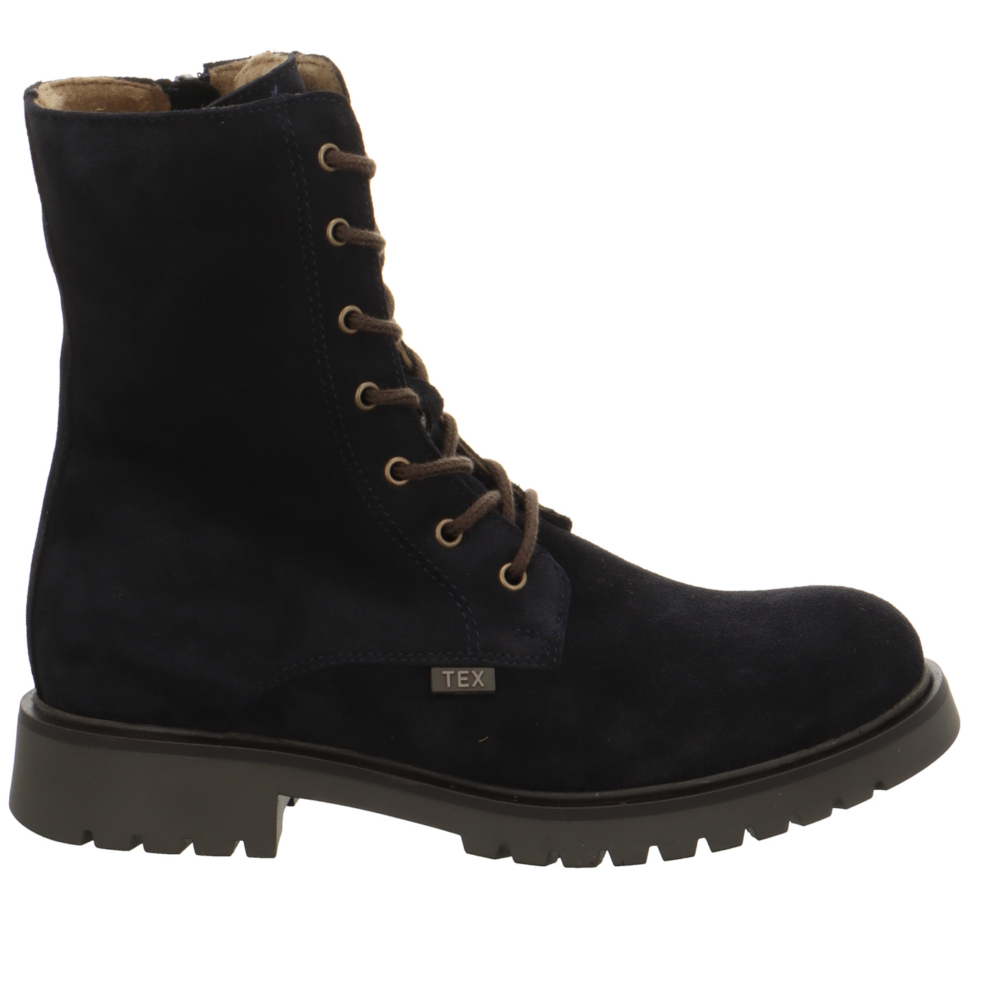 Schnürboots blau