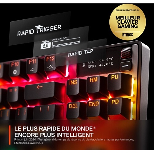 Clavier Steelseries APEX PRO TKL GEN 3 - FR