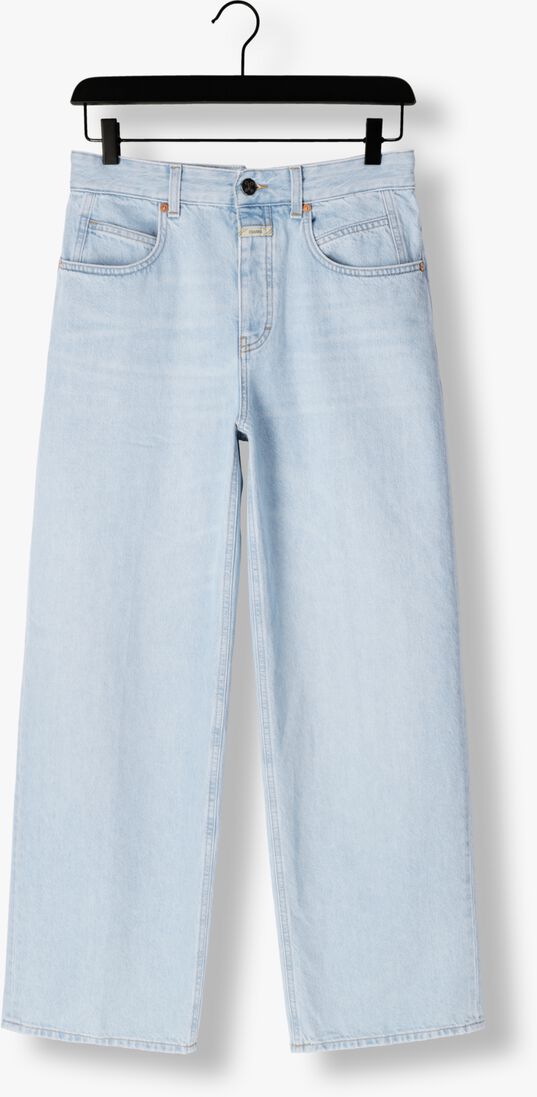 lichtblauwe closed wide jeans nikka jeans