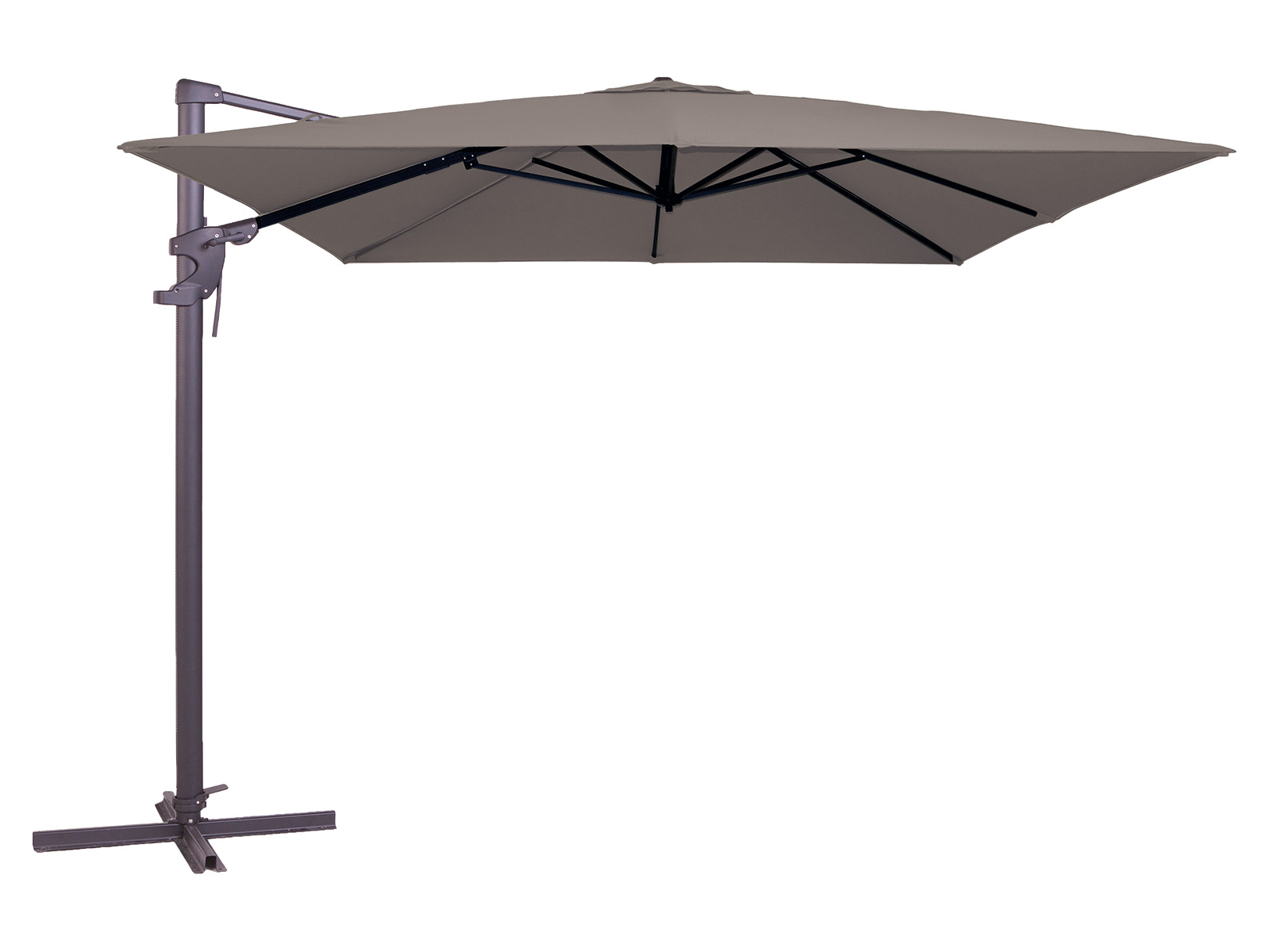 Madison Monaco Flex III 300 x 300 cm parasol - Taupe