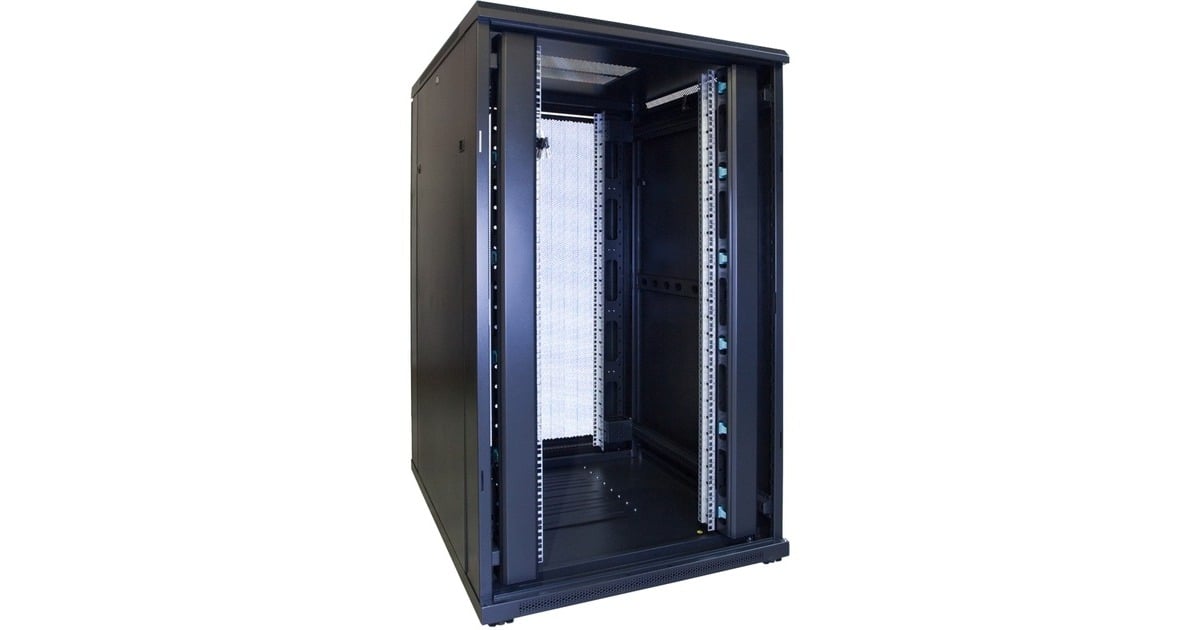 DSI27U serverkast met geperforeerde deur - DS8027PP server rack  (Zwart, 800 x 1000 x 1400mm)