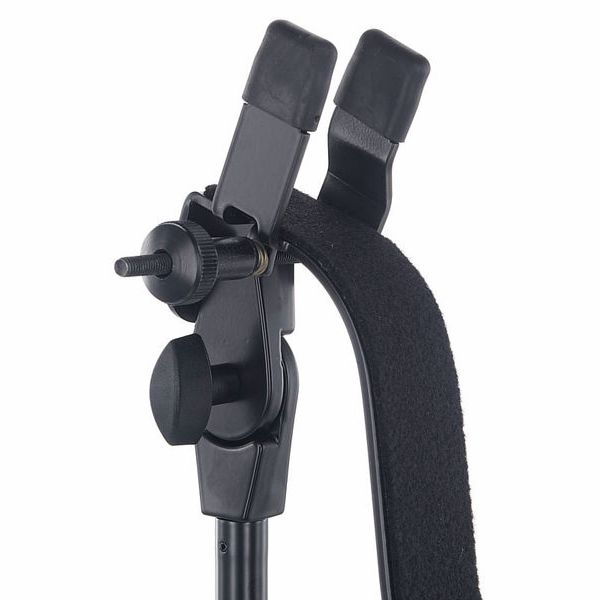 K&M 14760 Gitarrenspielständer für E-Gitarre schwarz