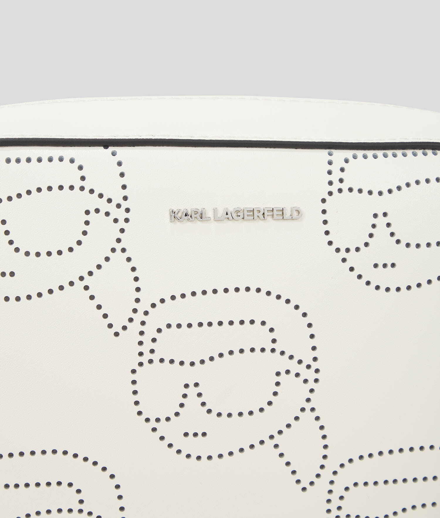 SAC CAMÉRA PERFORÉ IKON - Blanc Cassé