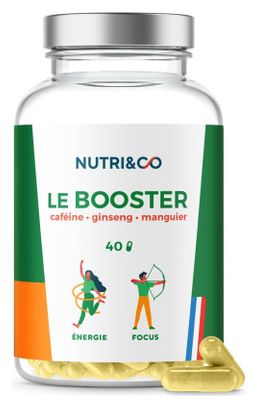 LE BOOSTER - COMPLEXE ENERGIE  PERFORMANCE ET ENDURANCE - 40 GÉLULES