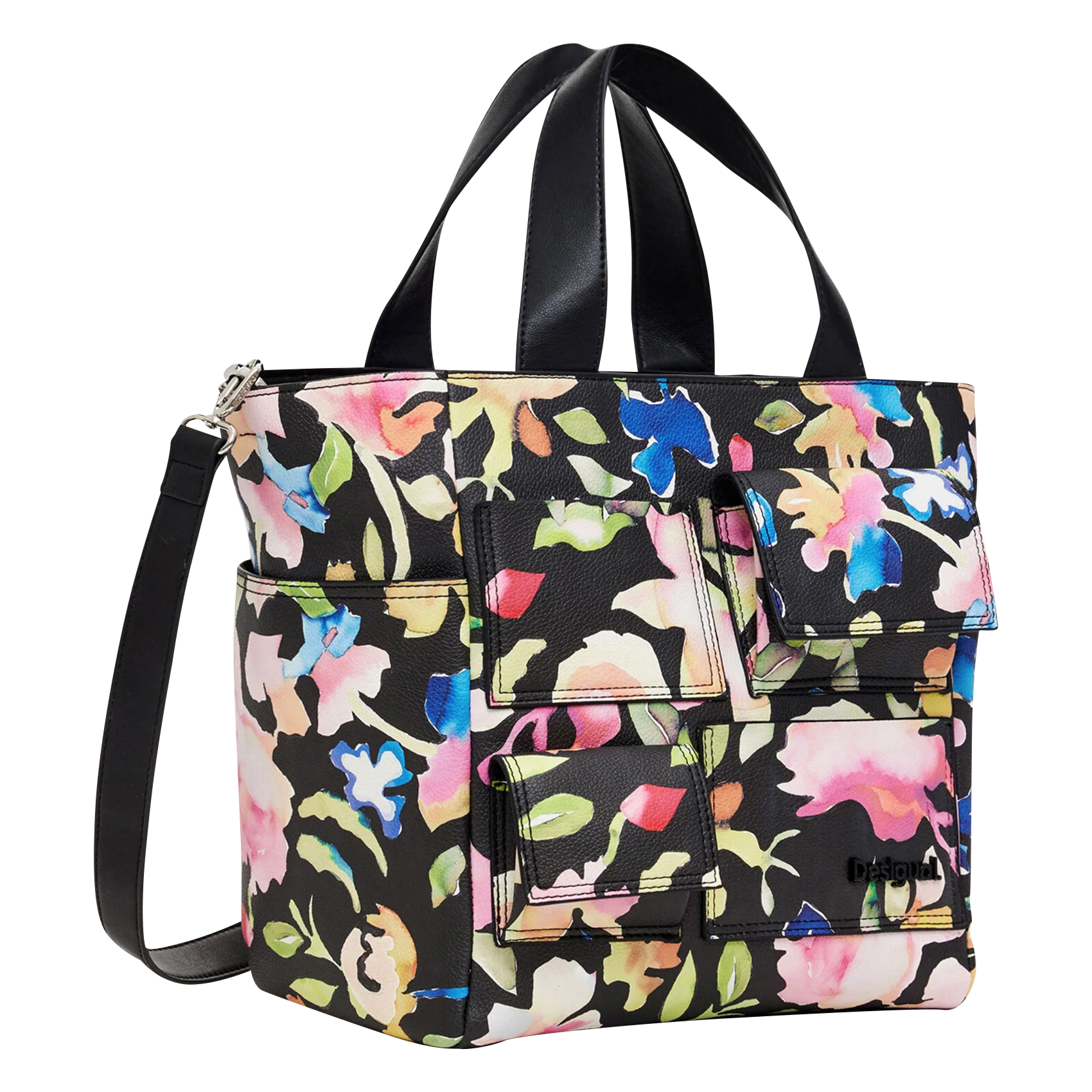 Sac bandoulière imprimé floral | Multicolore