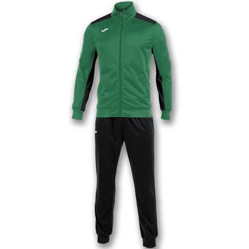 Conjunto de treino verde e preto da Joma Academy