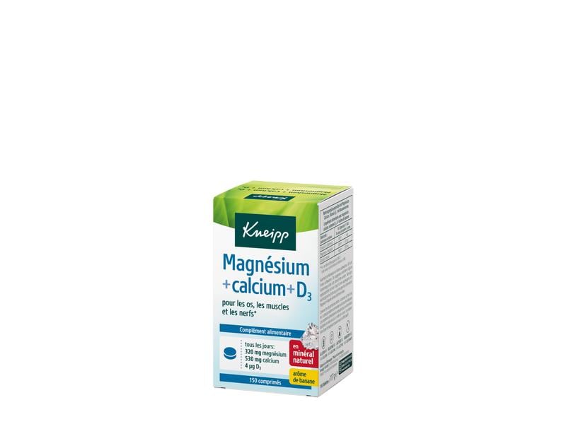 Kneipp Brausetablette Magnesium   Calcium und Vitamin D3 Ma Magnesiumpräparat trägt zur Erhaltung normaler Knochen bei