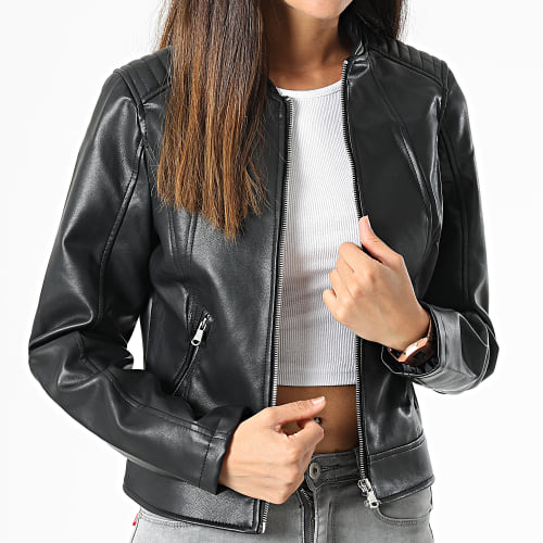 Veste Biker Femme Innes Noir