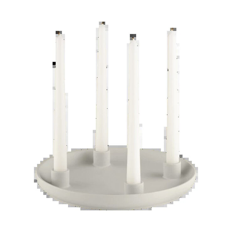 Blomus Candleholder -ADVENT- 4-fold colour Moonbeam Moonbeam