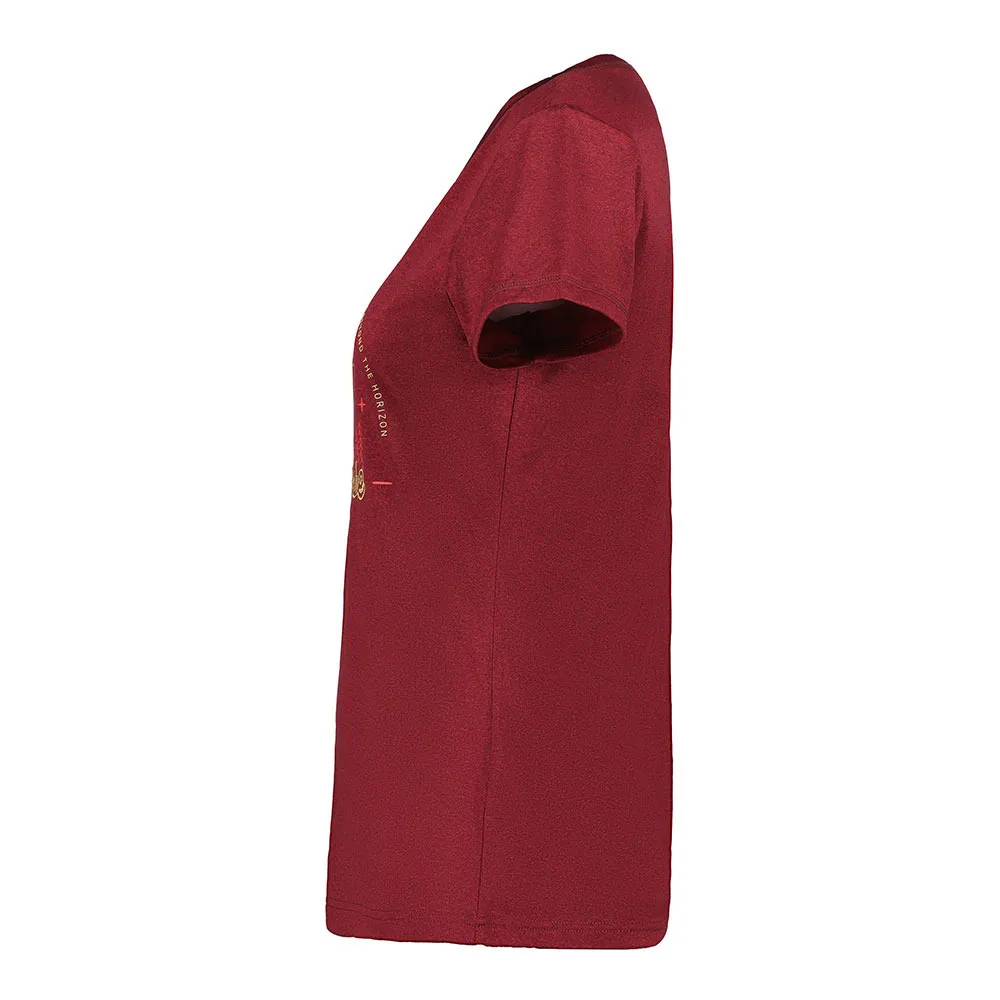 Icepeak BURNHAM - Tee-shirt Femme cranberry