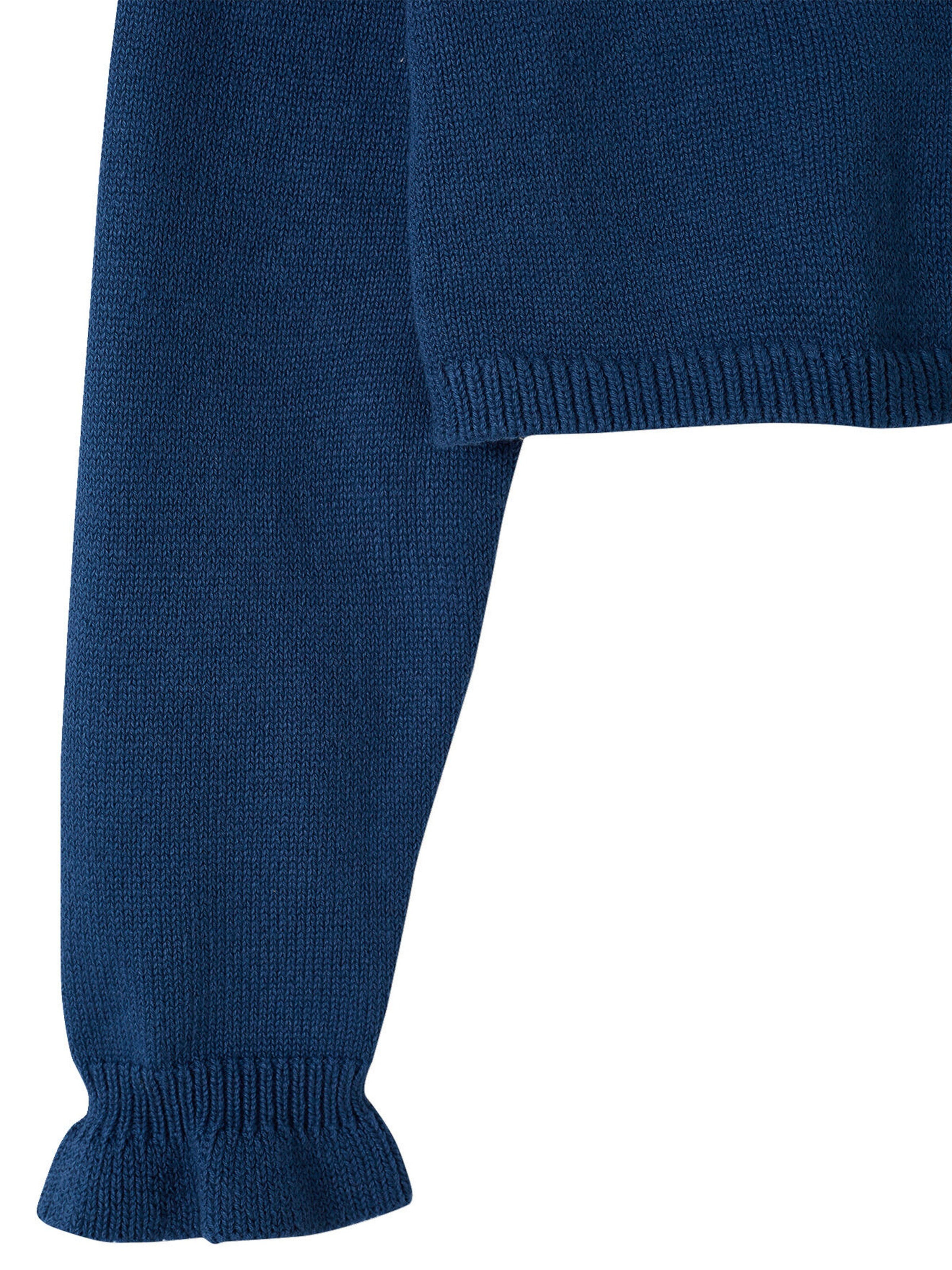 Vertbaudet Mädchen Bolero blau chambray