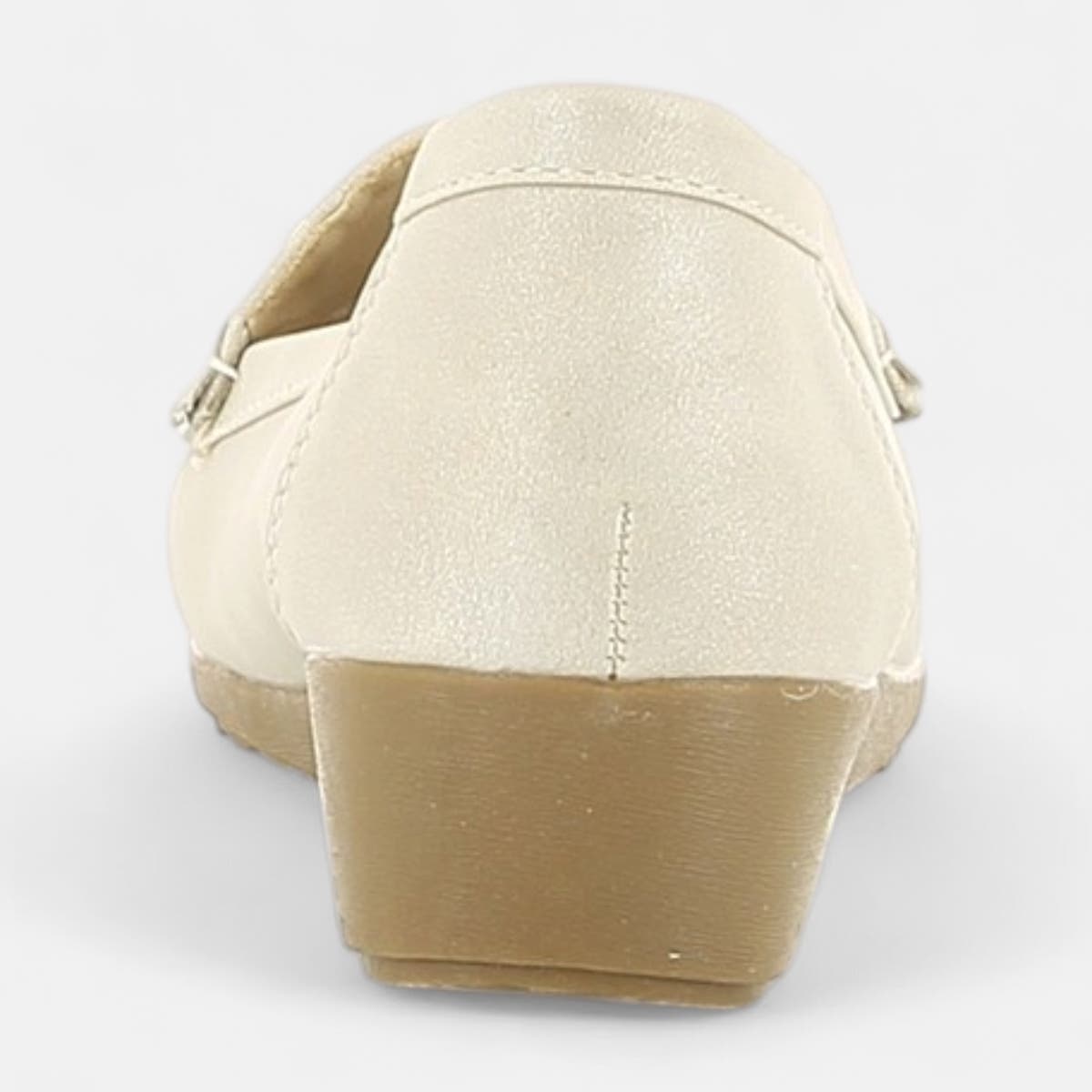 Mocassins pieds sensibles Femme beige