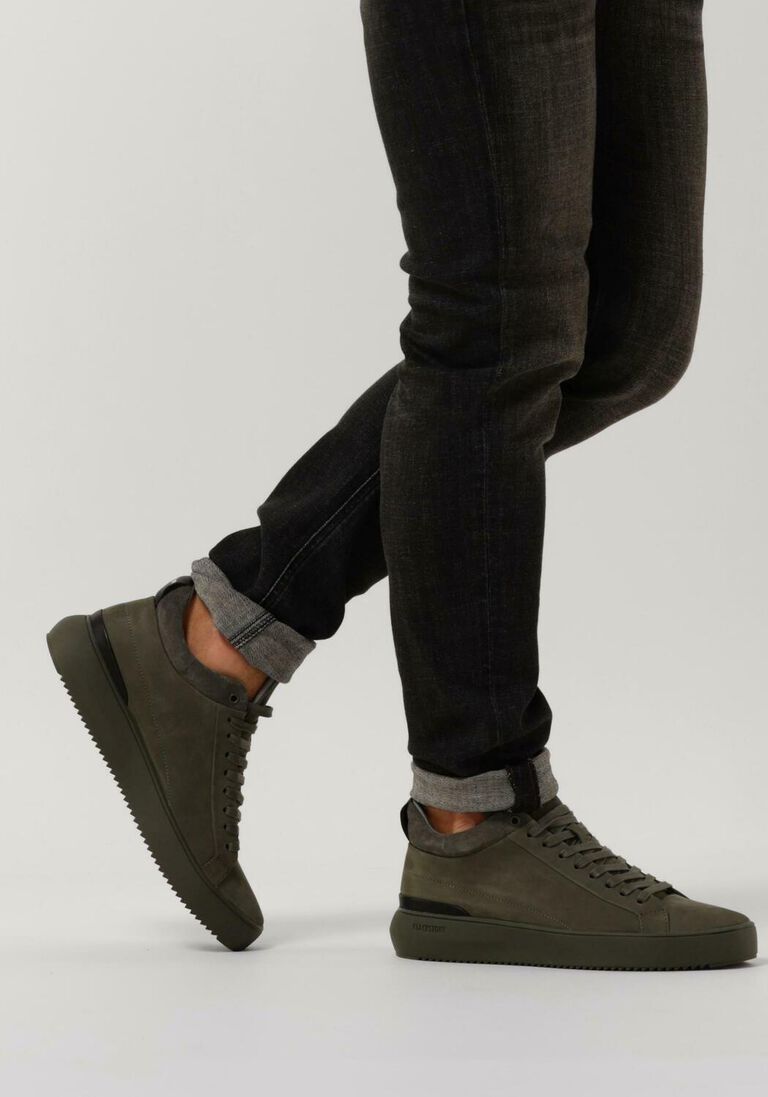 BLACKSTONE groene blackstone lage sneakers yg23
