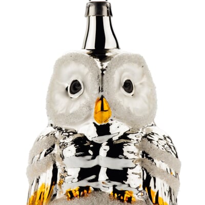 Lauschaer Glas Eule traditionell