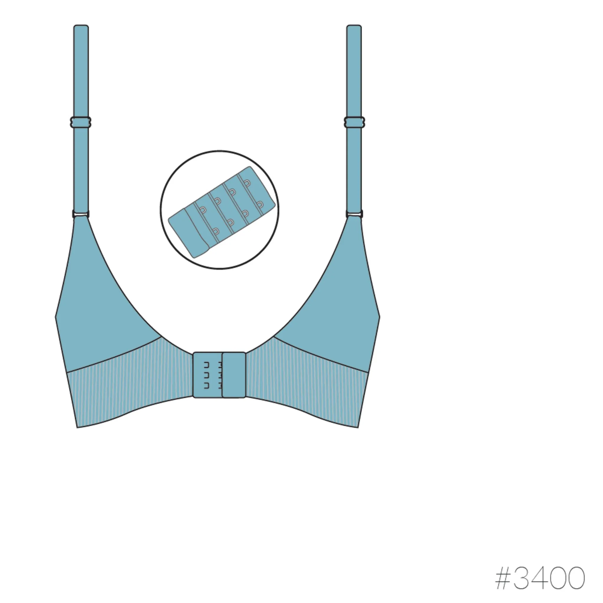 Carriwell Soutien-Gorge d’Allaitement Rembourré Carri-Gel®