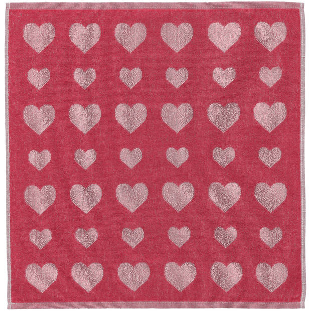 Blokker Keukendoek Hartjes - Roze