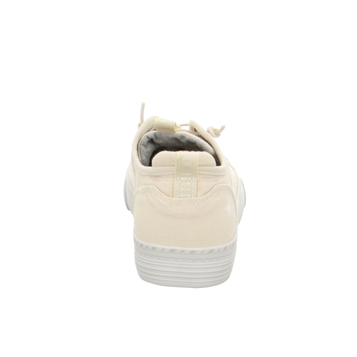 Schnürschuhe beige