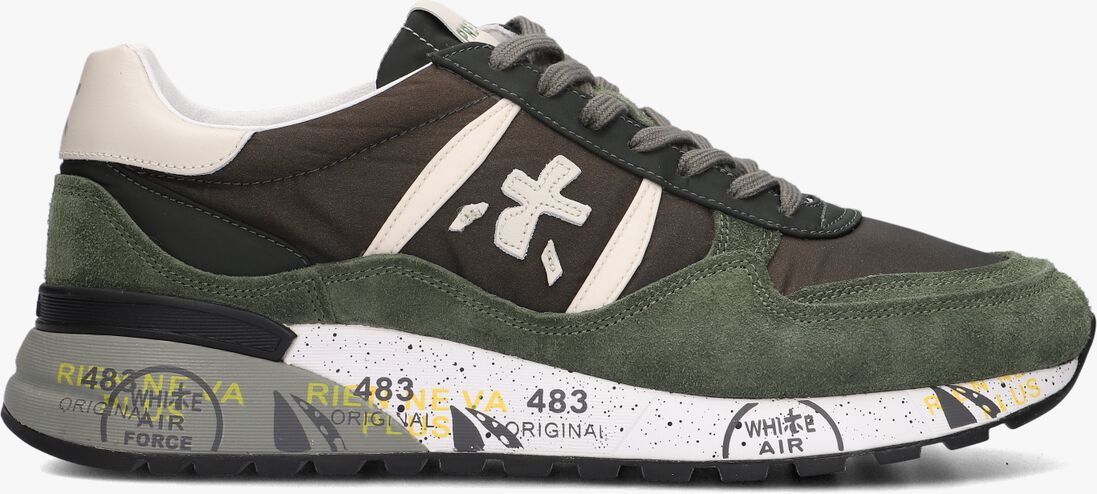PREMIATA groene premiata lage sneakers landeck