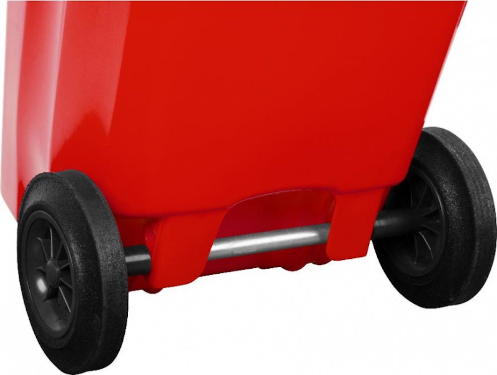 PROREGAL afvalbak Mgb 120 liter HDPE kunststof rood